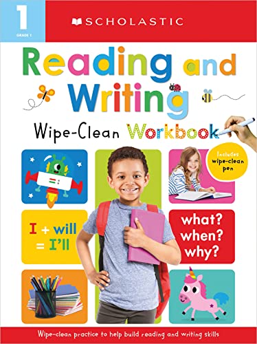1st Grade Reading and Writing Wipe-Clean Workbook (Scholastic Early Learners)